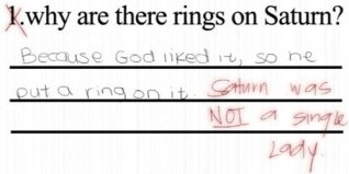 funny-test-answer-saturn-rings-single-ladies