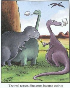 real reason dinos extinct