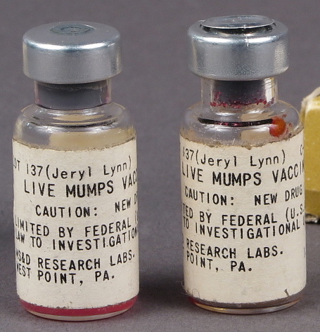 jeryl Lynn Mumps vaccine photo